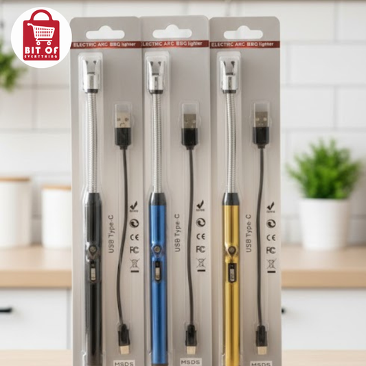 Arc Lighter – Rechargeable, Windproof & Safe Ignition Tool