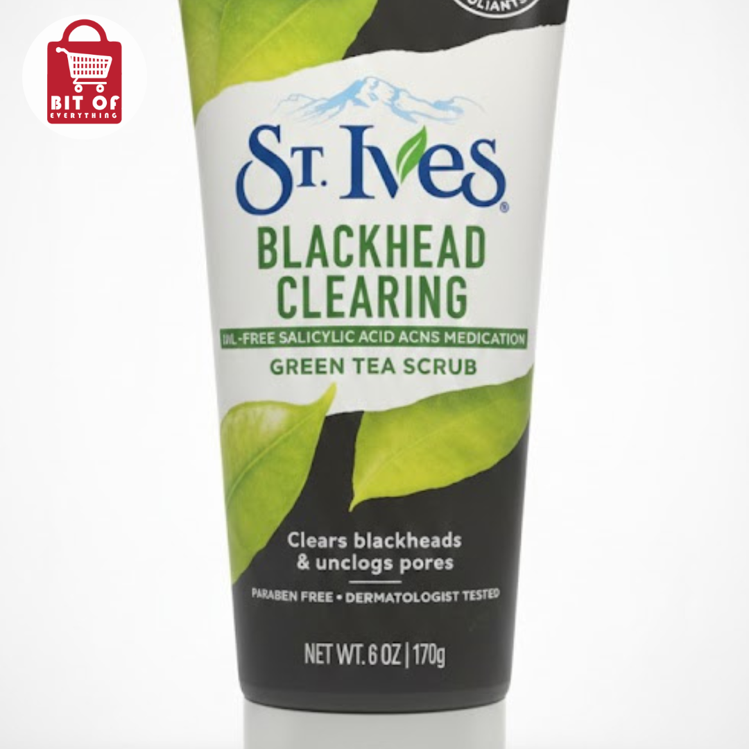 St. Ives Green Tea Scrub – Fresh Glowing Skin Care