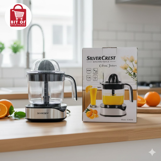 SilverCrest Citrus Juicer – Fresh & Easy Juice Extraction