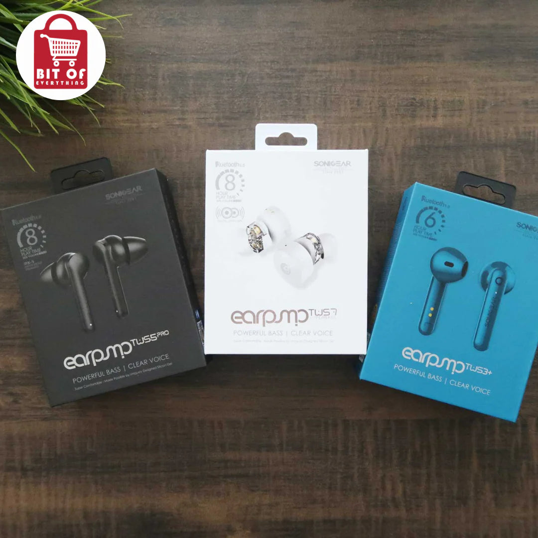 Sonic Gear Earbuds – Clear Sound & Comfortable Fit