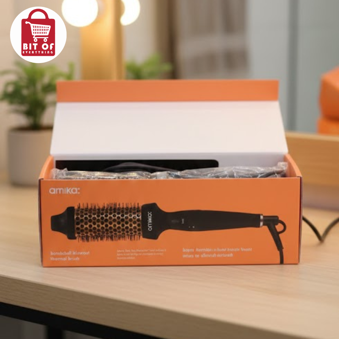 Amika Thermal Brush – Smooth, Voluminous Hair Effortlessly