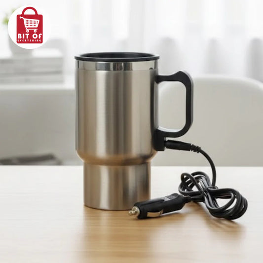 Car Coffee Cup with Lid – Spill-Proof Travel Mug for Hot & Cold Drinks