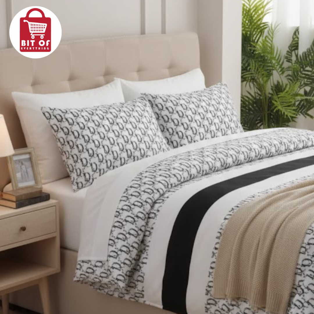 ZARA Dior Bedsheet – Luxury Designer Bedding