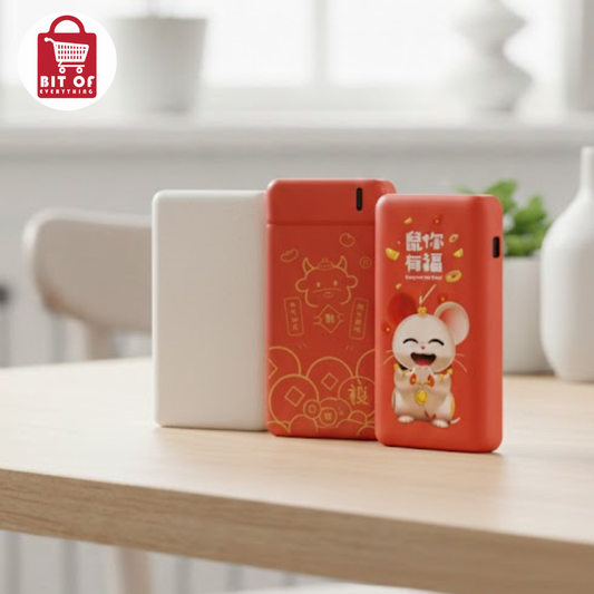 10000mAh Power Bank – Compact & Fast Charging Portable Charger