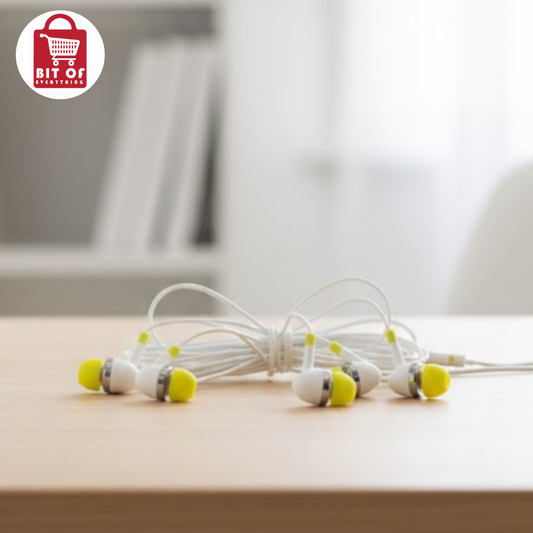 Handsfree Earphones – Clear Sound & Comfortable Fit