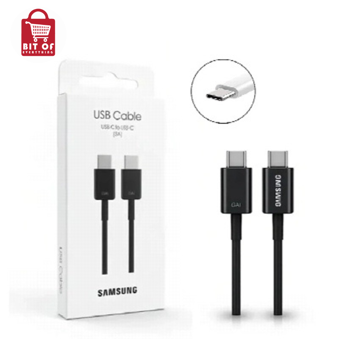 Samsung C to C Cable – Fast & Durable Charging
