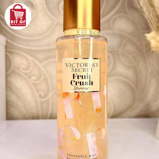 Victoria's Secret Fruit Crush Shimmer Fragrance Mist – Sweet Fruity Sparkling Body Mist for Women