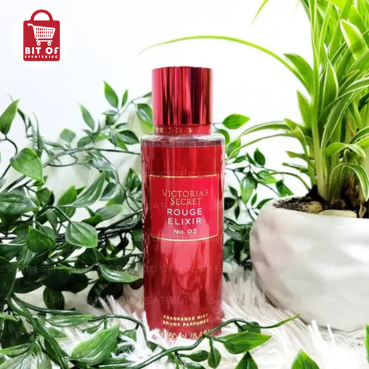 Victoria's Secret Rouge Elixir No 2 Fragrance Mist – Elegant Long Lasting Perfume Body Mist for Women