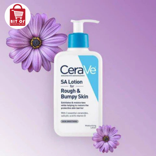 CeraVe SA Lotion for Rough & Bumpy Skin – Smoothing Salicylic Acid Body Lotion