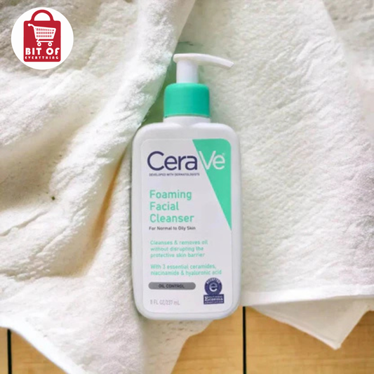 CeraVe Facial Cleanser – Hydrating Face Wash for Normal to Dry Skin