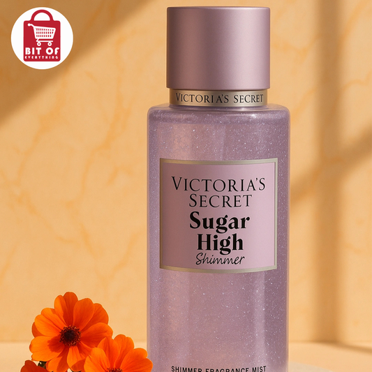 Victoria's Secret Sugar High Shimmer Fragrance Mist – Sparkling Long Lasting Body Mist for Women