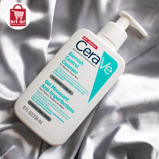 CeraVe Blemish Control Cleanser – Salicylic Acid Face Wash for Acne-Prone & Oily Skin