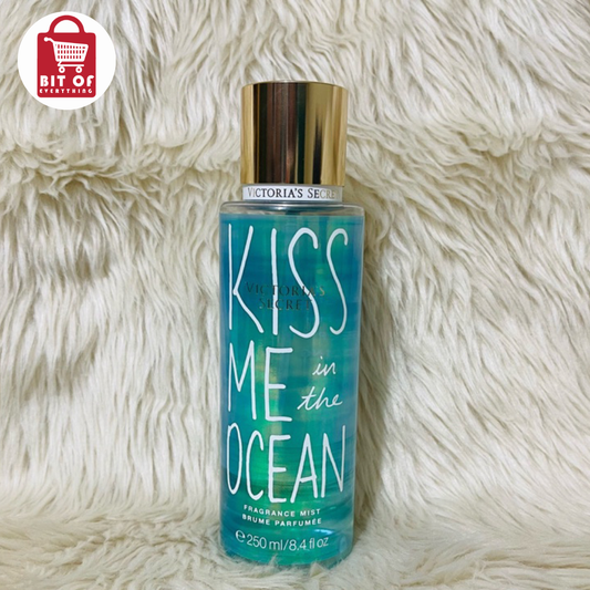Victoria's Secret Kiss Me In The Ocean Fragrance Mist – Long Lasting Refreshing Body Mist for Women