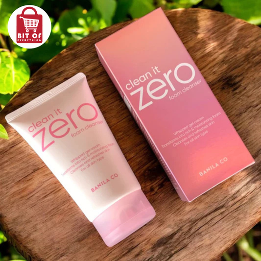 Banila Co Clean It Zero Foam Cleanser – Hydrating Deep Cleansing Facial Foam