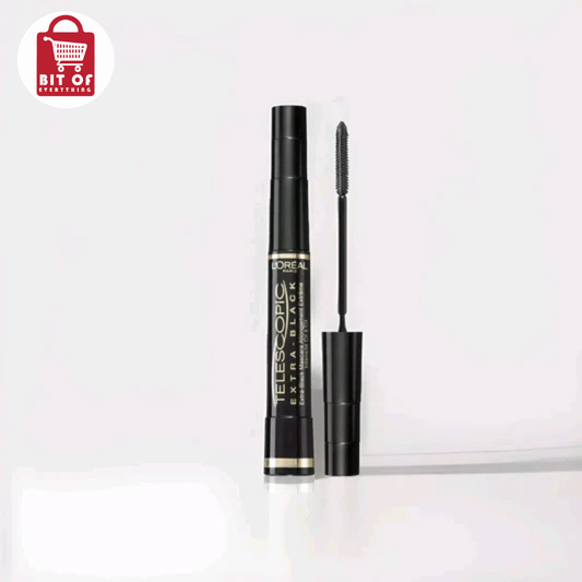 L'Oréal Extra Black Mascara – Long Lasting Volumizing & Lengthening Eyelash Mascara