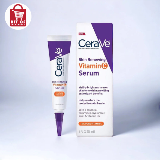 CeraVe Skin Renewing Vitamin C Serum – Brightening Face Serum with Vitamin C & Ceramides