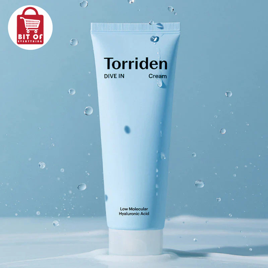 Torriden Dive-In Soothing Cream – Hyaluronic Acid Moisturizer for Deep Hydration, Soft & Plump-Looking Skin