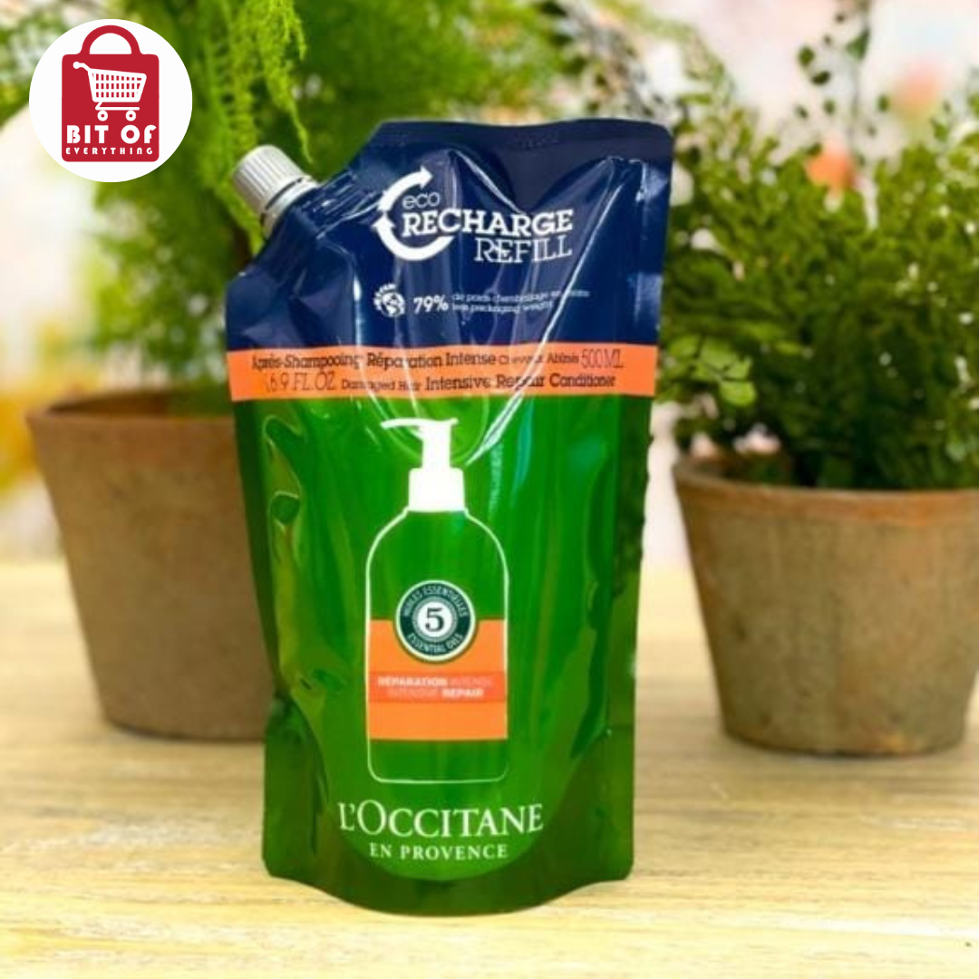 L’Occitane Shampoo Pouch – Nourishing & Hydrating Hair Care