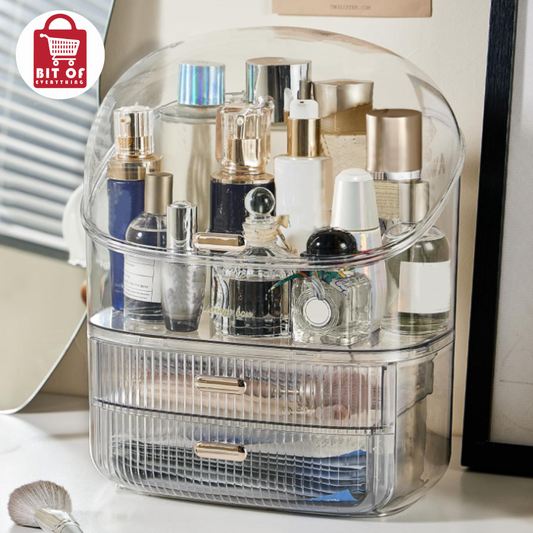 Makeup Cosmetics Storage Organizer – Multi-Compartment Vanity Organizer