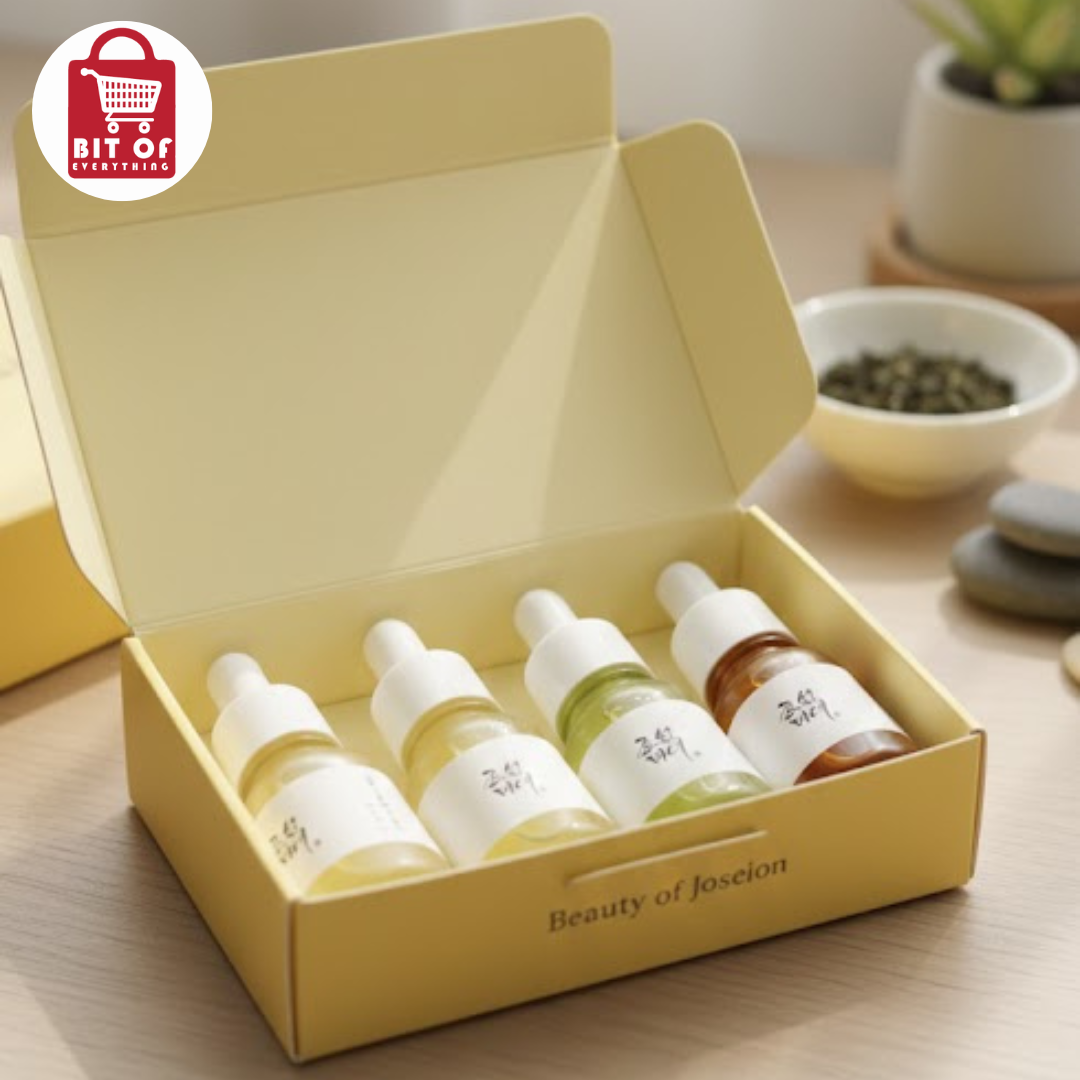 Beauty of Joseon 4-Serum Set – Hydrating & Brightening Korean Skincare Bundle