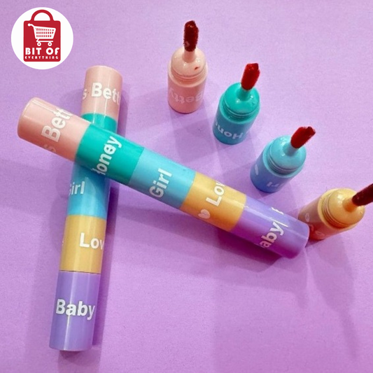 Lipgloss 4-in-1 – Shiny, Moisturizing & Long-Lasting Set