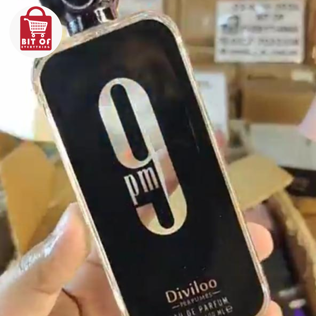 Divilo 9-PM Black Perfume – Elegant & Long-Lasting Fragrance