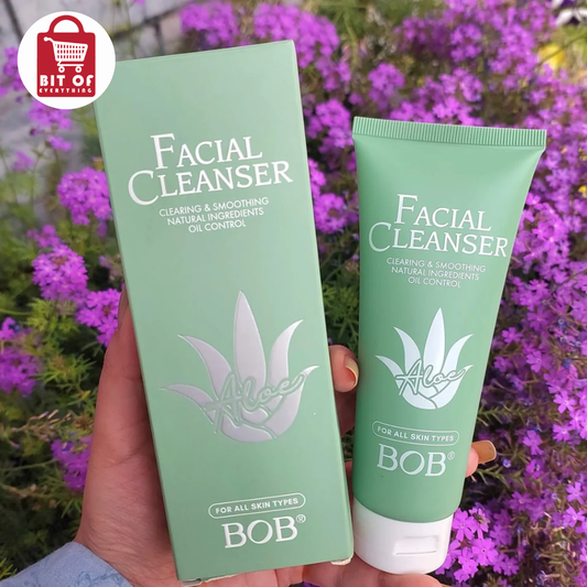 BOB Facial Cleanser – Gentle Deep Cleansing Face Wash for Fresh, Smooth & Clean-Looking Skin