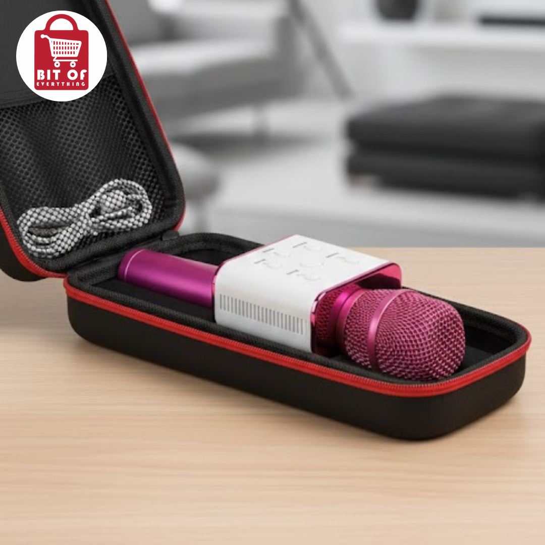 Royche Professional Mic with Built-In Speaker – Wireless Karaoke & Recording Microphone