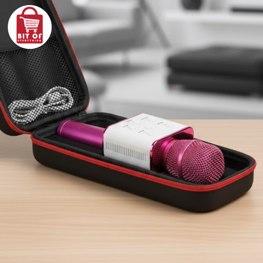Royche Professional Mic with Built-In Speaker – Wireless Karaoke & Recording Microphone