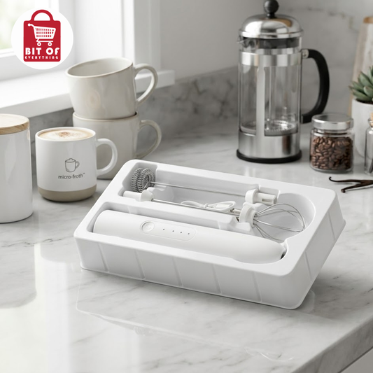 Milk Frother & Egg Beater – Handheld Kitchen Mixer