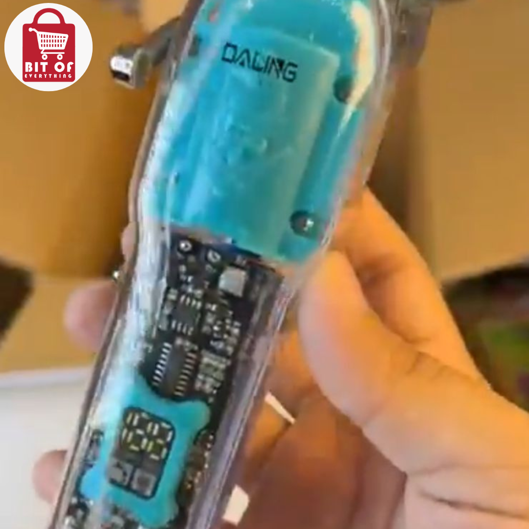 Daling Full Transparent Body Hair Clipper – Precision & Style