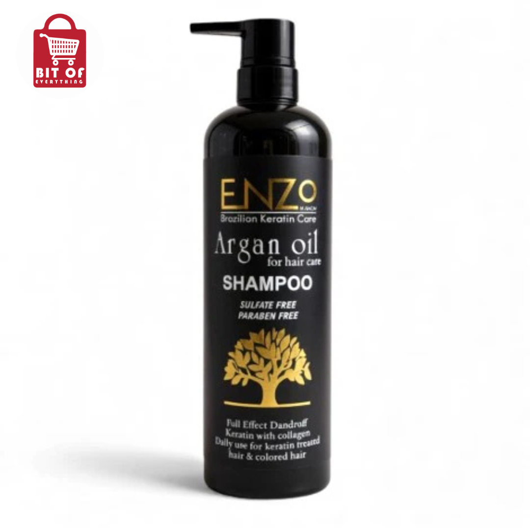 Enzo Argan Shampoo – Smooth, Nourished & Healthy Hair