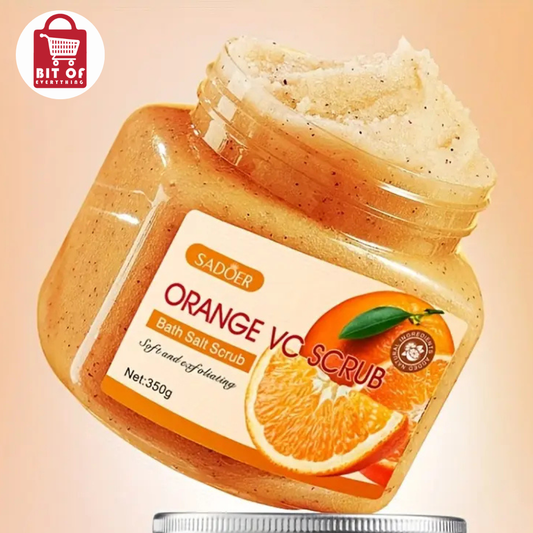Sadore Orange VC Scrub – Vitamin C Body Scrub for Smooth, Soft & Radiant-Looking Skin