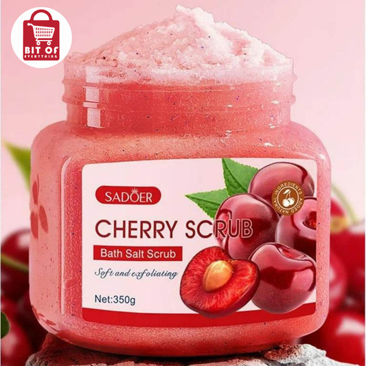 Sadore Cherry Scrub – Nourishing Body Exfoliator for Smooth, Soft & Fresh-Looking Skin