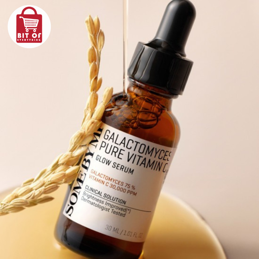 Some By Mi Galactomyces Pure Vitamin C Glow Serum – Brightening Facial Serum for Radiant, Smooth & Even-Looking Skin