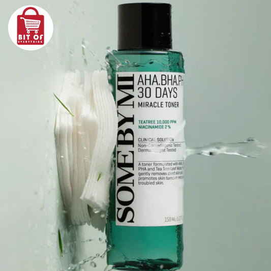 Some By Mi AHA BHA PHA 30 Days Miracle Toner – Exfoliating Toner for Blemishes, Pores & Smooth-Looking Skin
