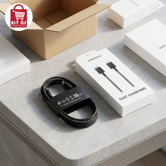 Samsung C to C Cable – Fast Charging & Data Transfer