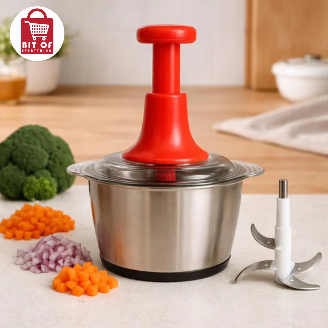 Manual Chopper – Easy & Quick Vegetable Cutter