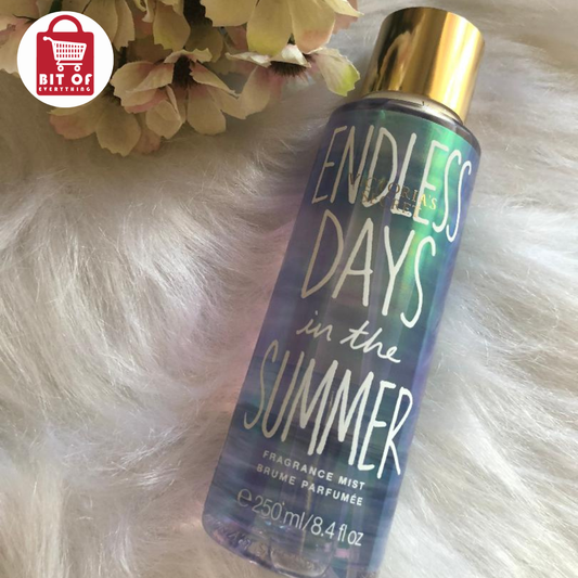 Victoria's Secret Endless Days In The Summer Fragrance Mist – Fresh Long Lasting Body Mist for Women
