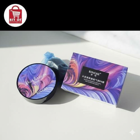 Water Beauty & Air CC Natural Cream Foundation with Mushroom Style Puff