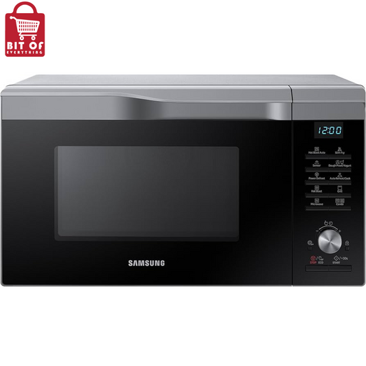 Samsung Forno a Microonde combinato HotBlast™ MC28M6075CS/ET, Cottura Ventilata, Vapore, Microonde + Grill 900 W + 1500 W, 28 L, 52l x 31h x 46p cm, Argento