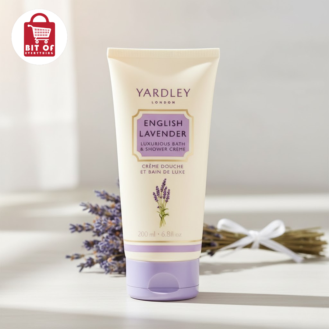 Yardley London English Lavender Shower Creme – Luxurious & Relaxing Bath 🌿🛁 (EACH)