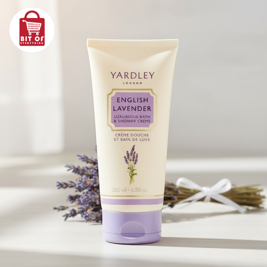 Yardley London English Lavender Shower Creme – Luxurious & Relaxing Bath 🌿🛁 (EACH)