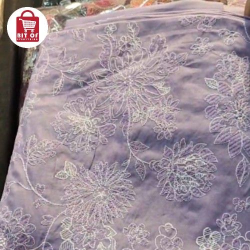 LADIES 3-PCS UNSTICHED SUIT