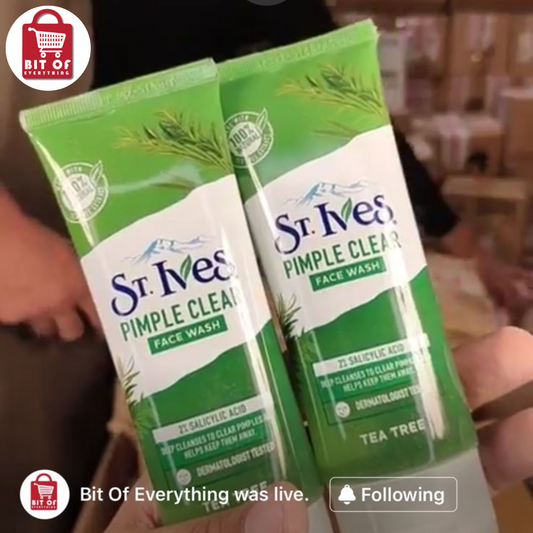 ST LVES PIMPLE CLEAN FACE WASH