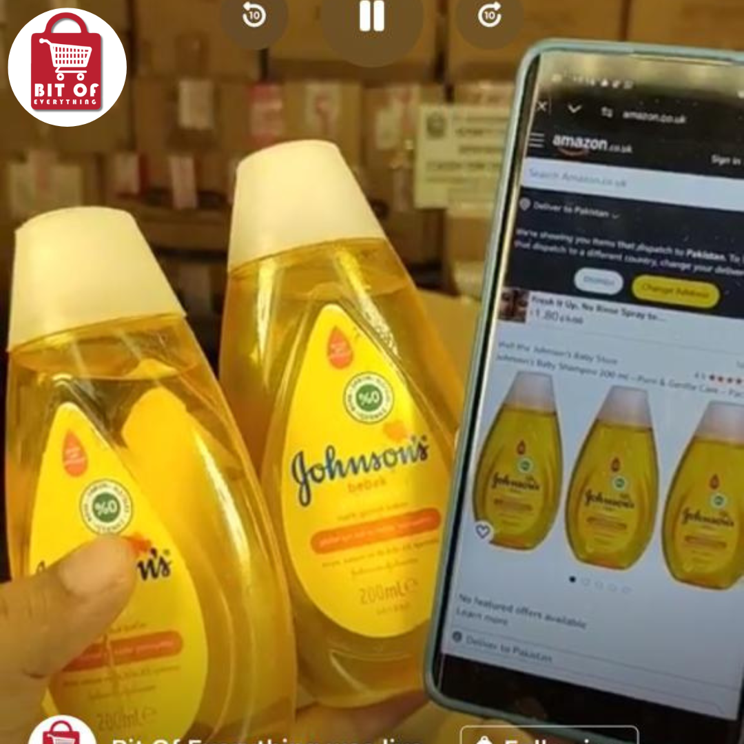 JOHNSONS BABY SHAMPOO