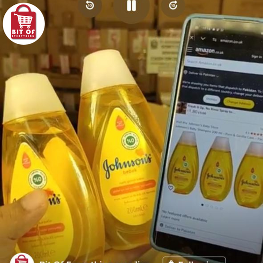 JOHNSONS BABY SHAMPOO