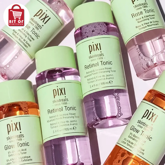 Pixi Glow Tonic 5% Glycolic Acid Exfoliating Toner Luminous Rejuvenating Toner Hydrating Moisturizing Collagen Retinol VC Toner