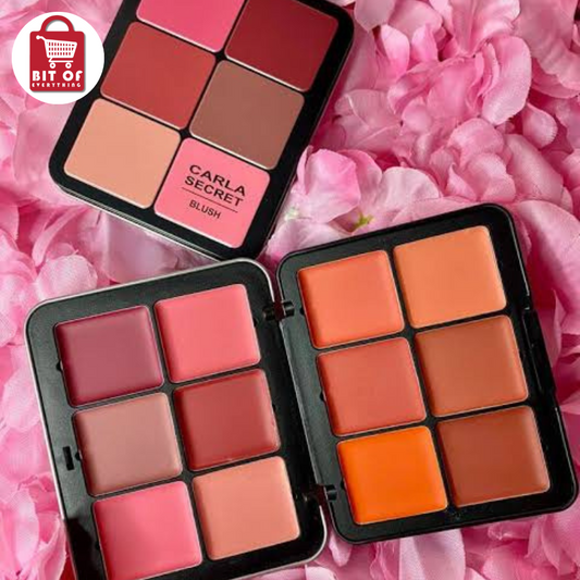 carla secret 12 Colours Cream Blush Palette