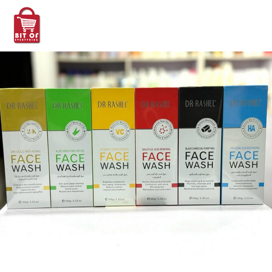 Dr.Rashel Facewash All Variants In Stock 1-pc